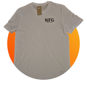 NFG Organic Unisex White Classic Fit T-Shirt