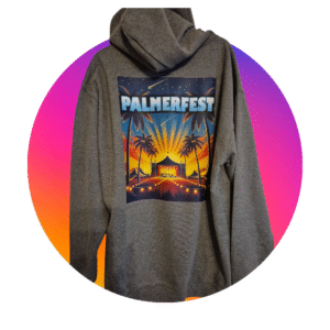 Kids PalmerFest Front & Rear Print Logo Hoodie - Various Colours Available